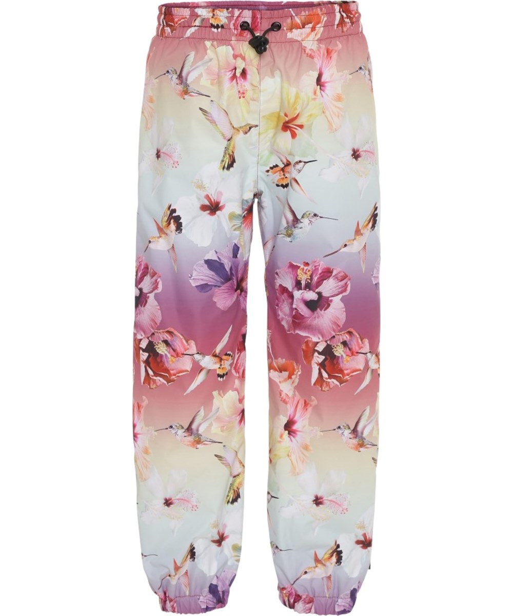 Waits - Hibiscus Rainbow - Regnbukser med blomster og fugle