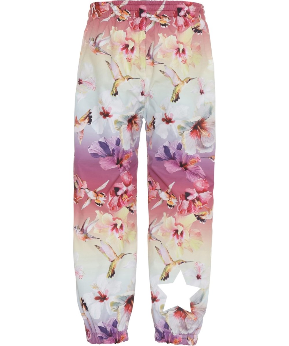 Waits - Hibiscus Rainbow - Regnbukser med blomster og fugle