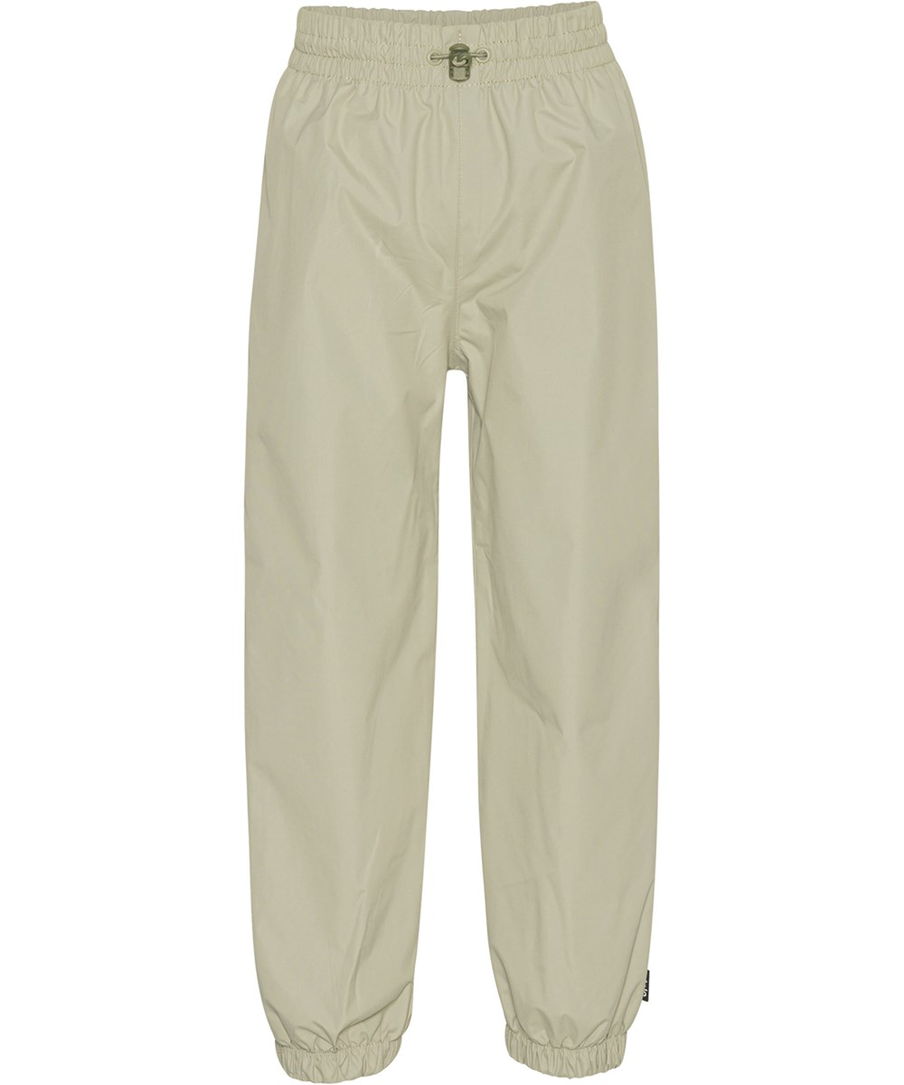 Waits - Rock - Lette beige regnbukser med stjerne refleks