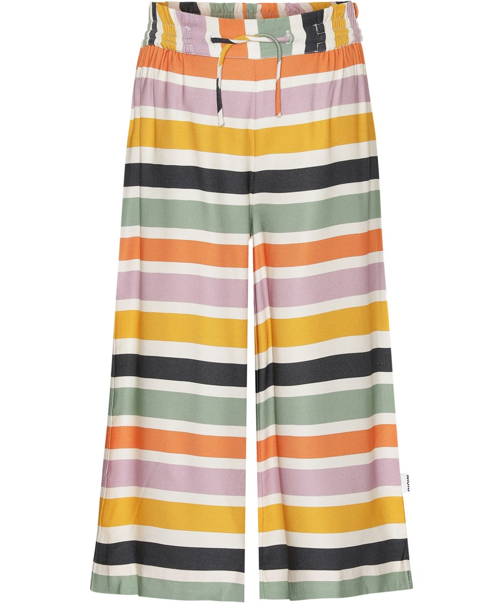 Abigail - Nebular Stripe - Culotte bukser med brede striber