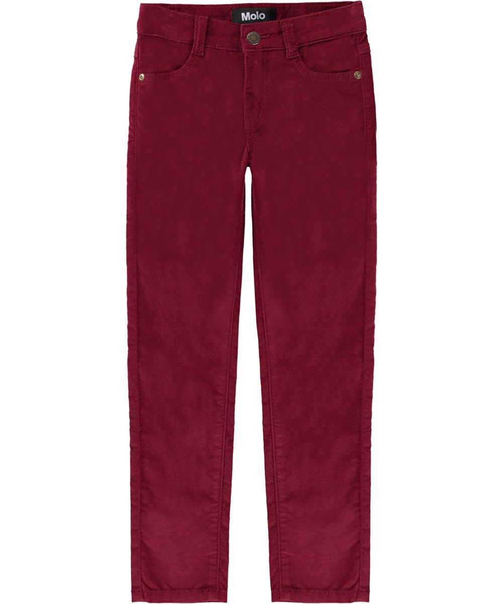 Adele - Velvety - Røde jeans med elastan