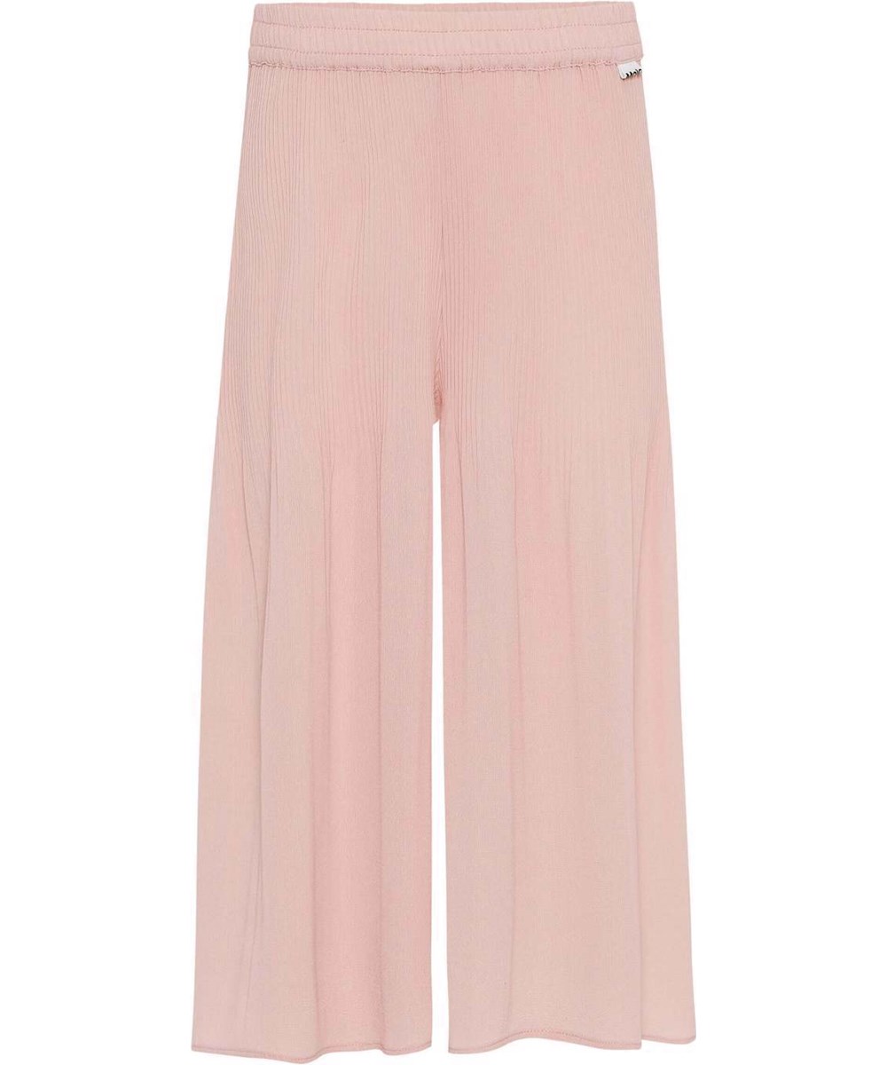 Aldora - Powder - Rosa små pliserede culotte bukser