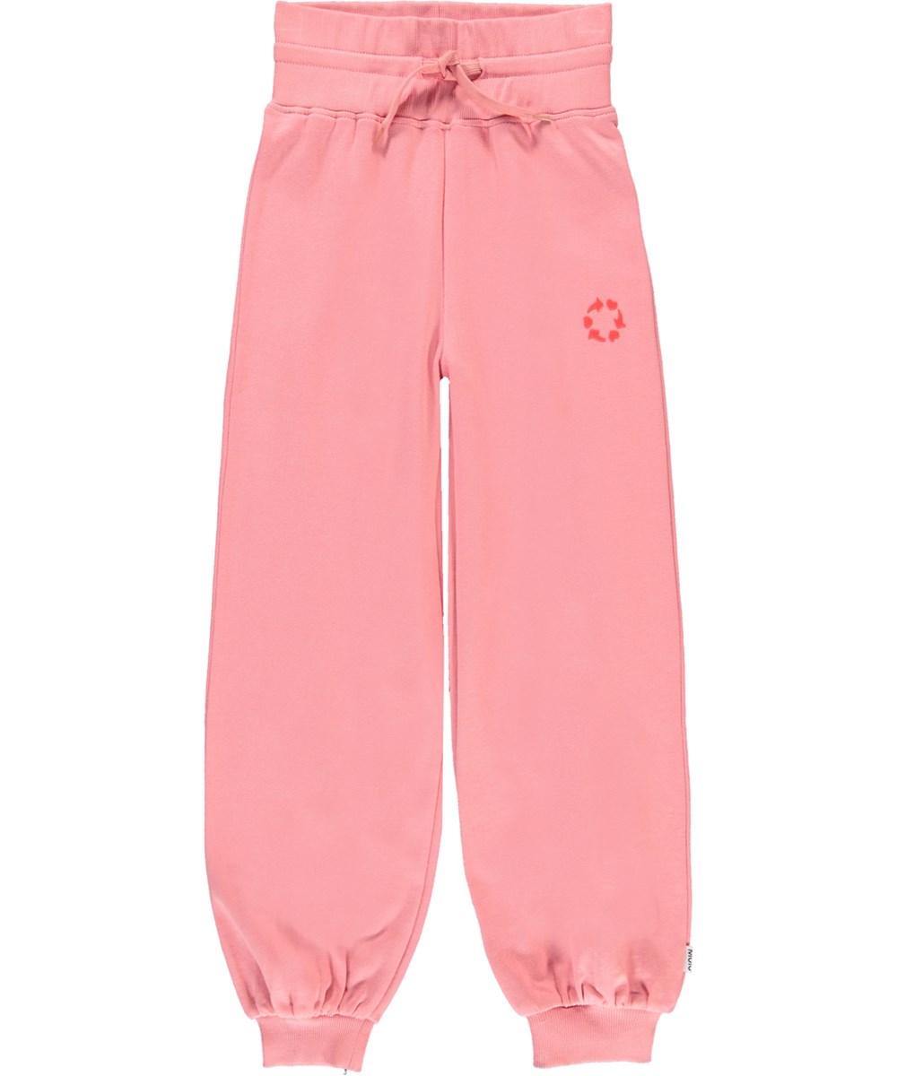 Amalie - Petals - Økologisk sweatpants recycled i pink