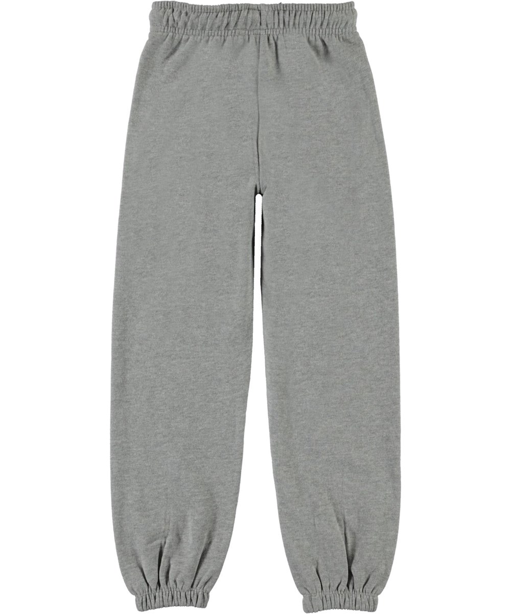 Ammosa - Grey Melange - Økologiske grå sweatpants
