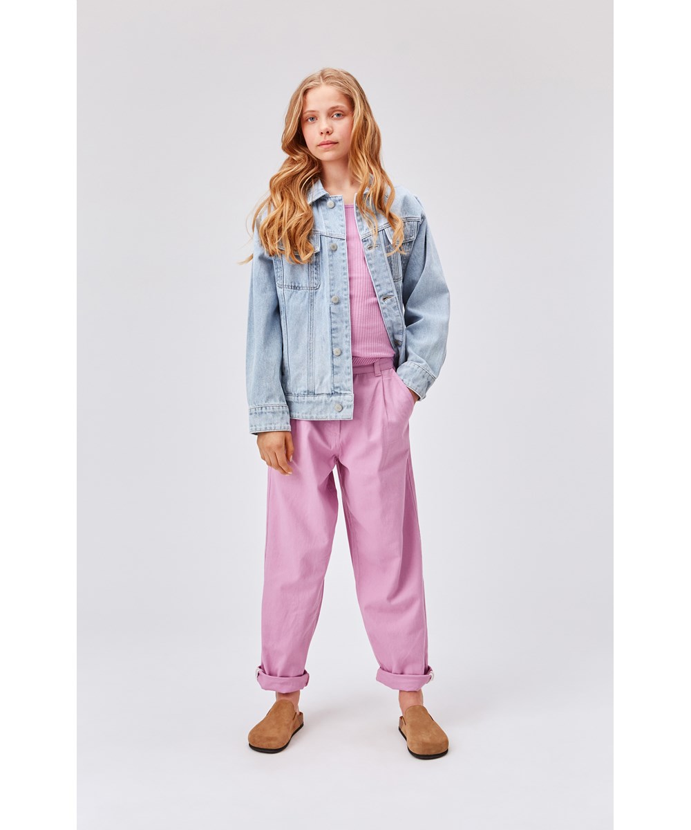 Anika - Wild Orchid - Pink chinos