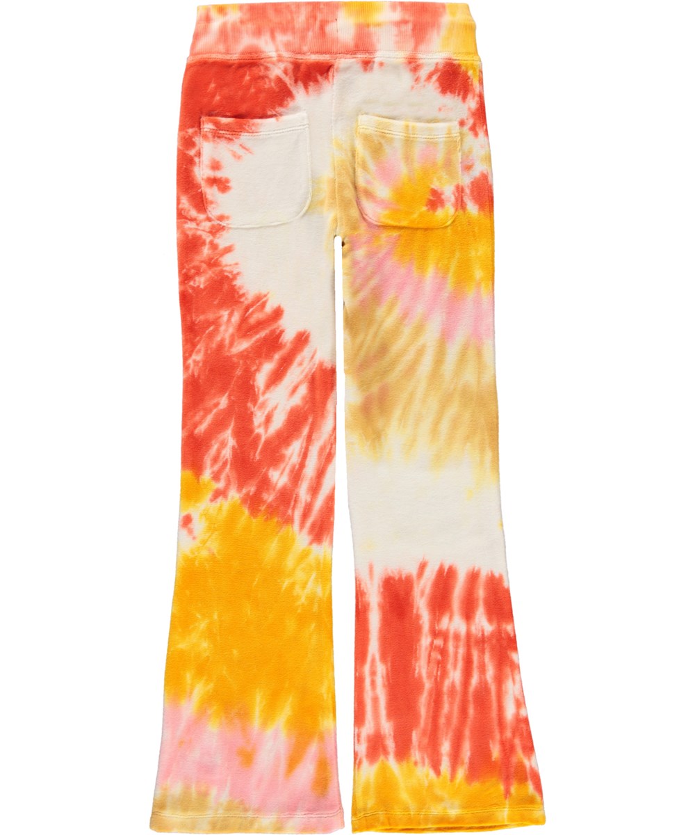 Annie - Tie Dye Galaxy - Tie-dye velour sweatpants
