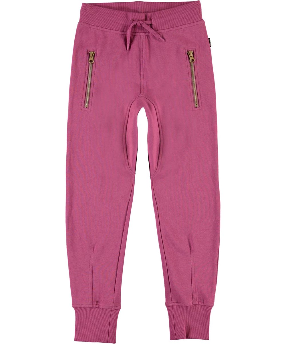 Ashley - Wildrose - Økologiske fuchia sweatpants