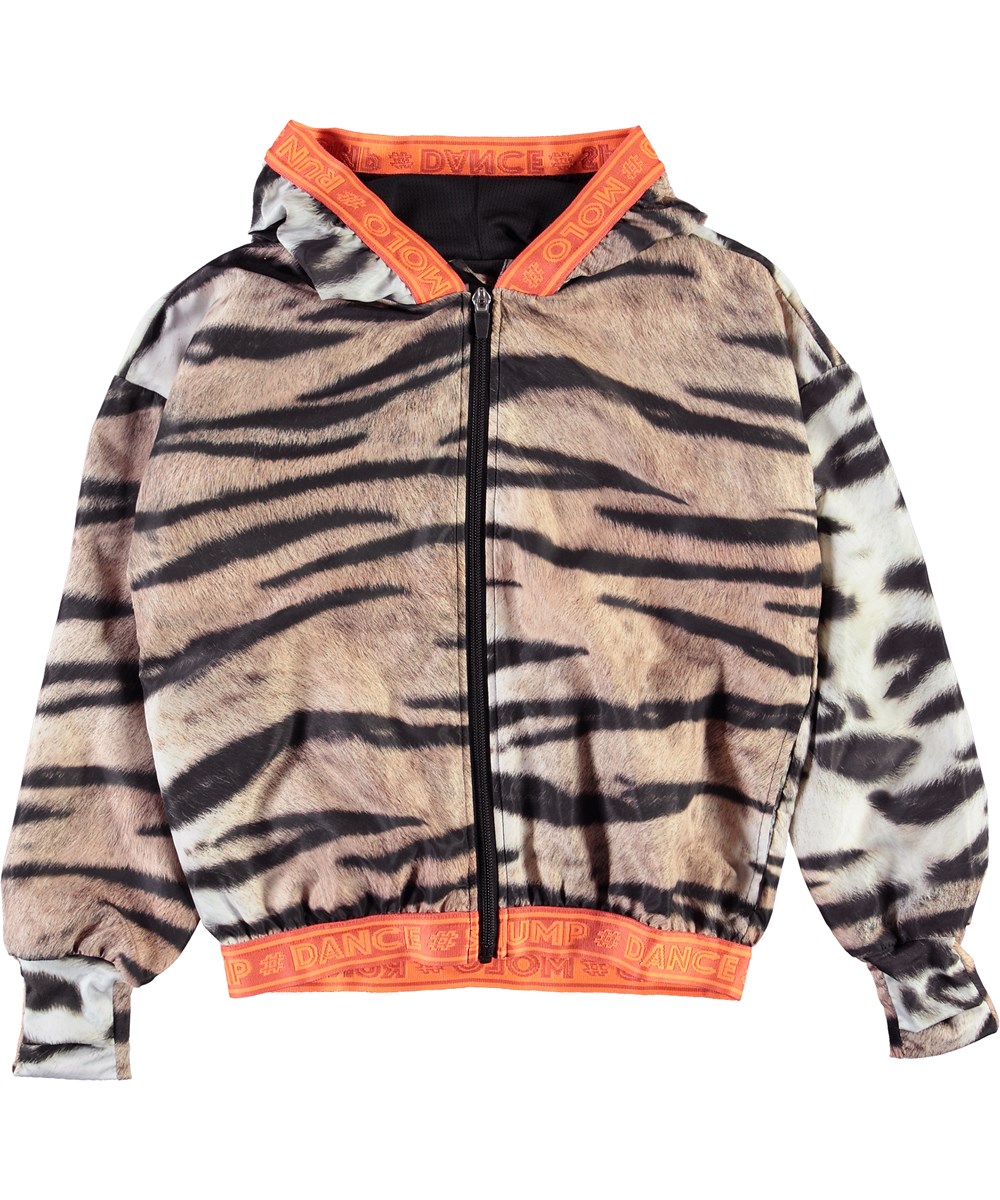 Ophelia - Wild Tiger - Sports jakke med tiger print