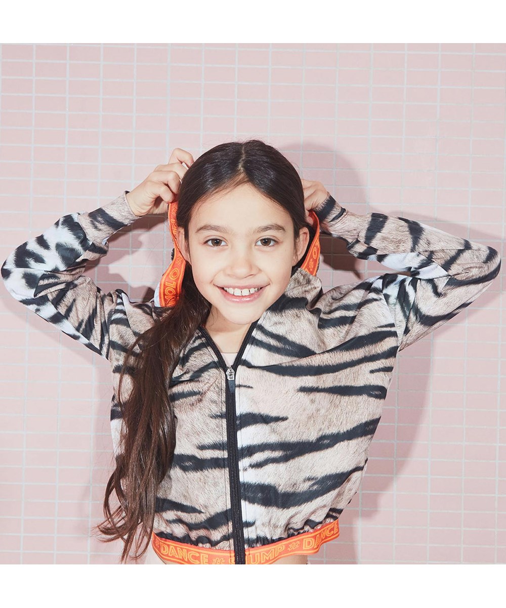 Ophelia - Wild Tiger - Sports jakke med tiger print