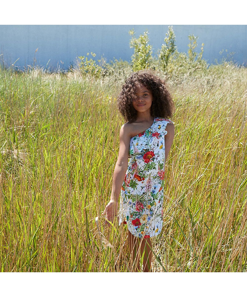 Chadee - Meadow - Økologisk sommerkjole engblomster 