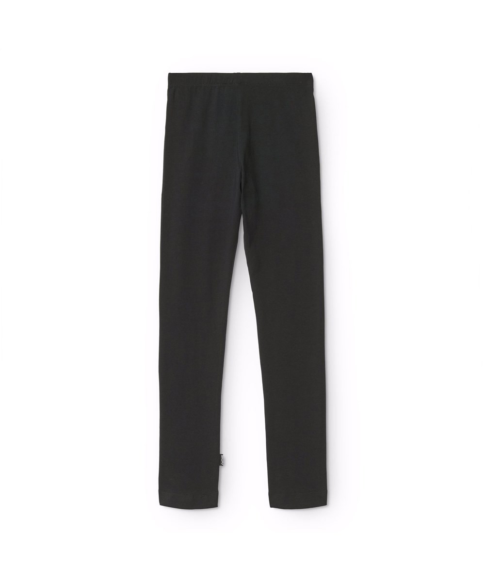 Nica - Black - Økologiske sorte leggings