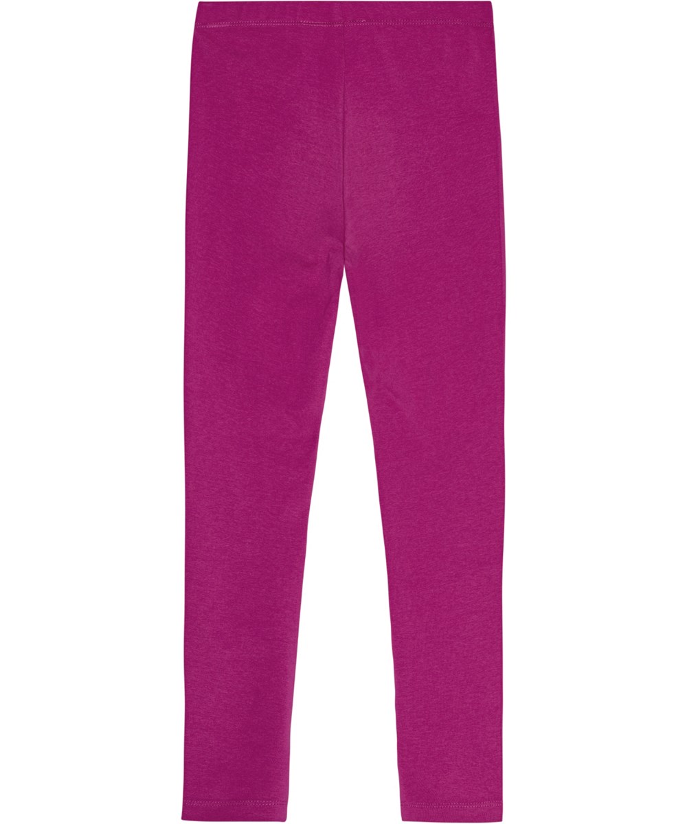 Nica Warm - Baya Pink - Mørke pink leggings i økologisk bomuld