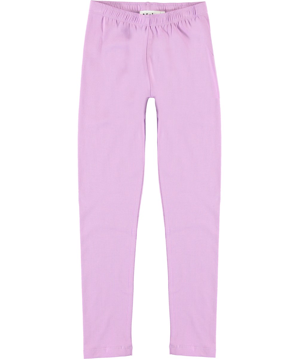 Nica - Manga Purple - Økologiske lilla leggings