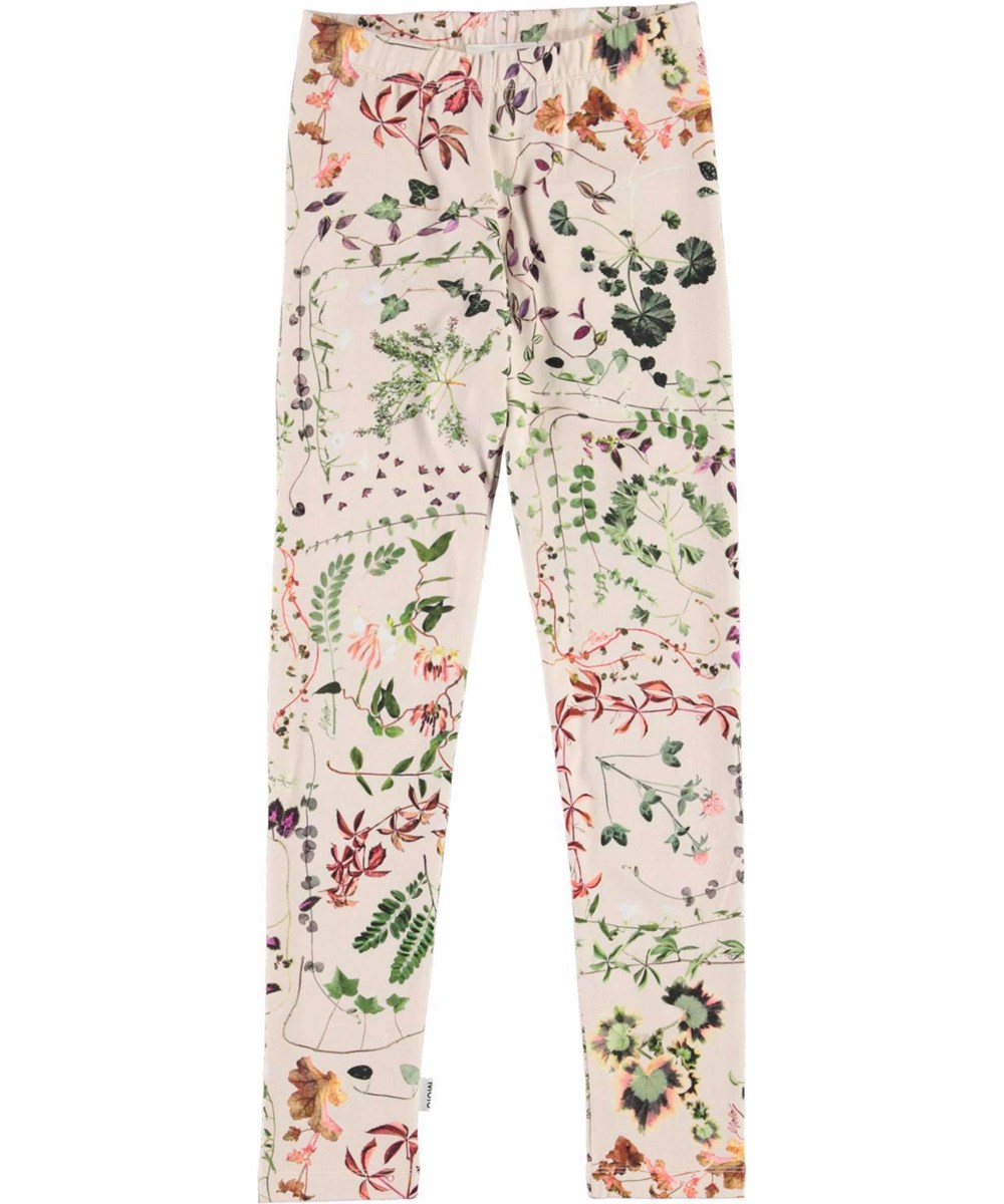 Niki - Herbarium - Økologiske leggings med blomster print