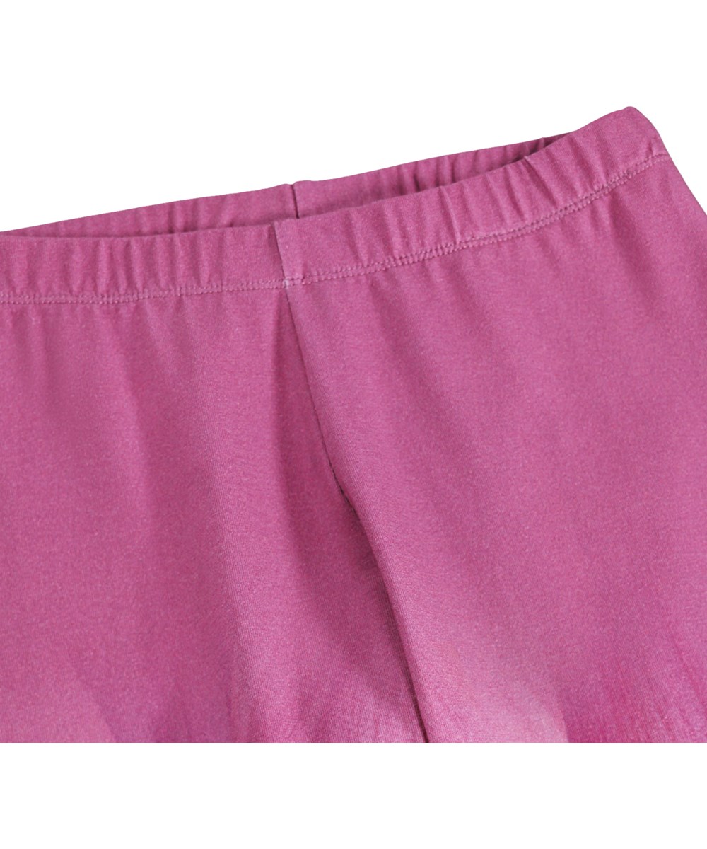 Niki - Soft Petals - Multifarvet leggings i økologisk bomuld til børn