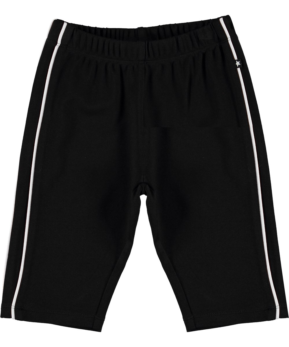 Nina - Black - Sorte cykelshorts