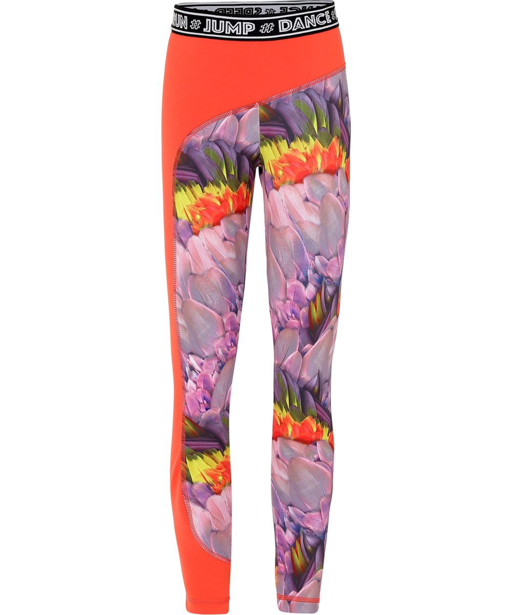 Olympia - Cacatua - Blomstrede sports leggings