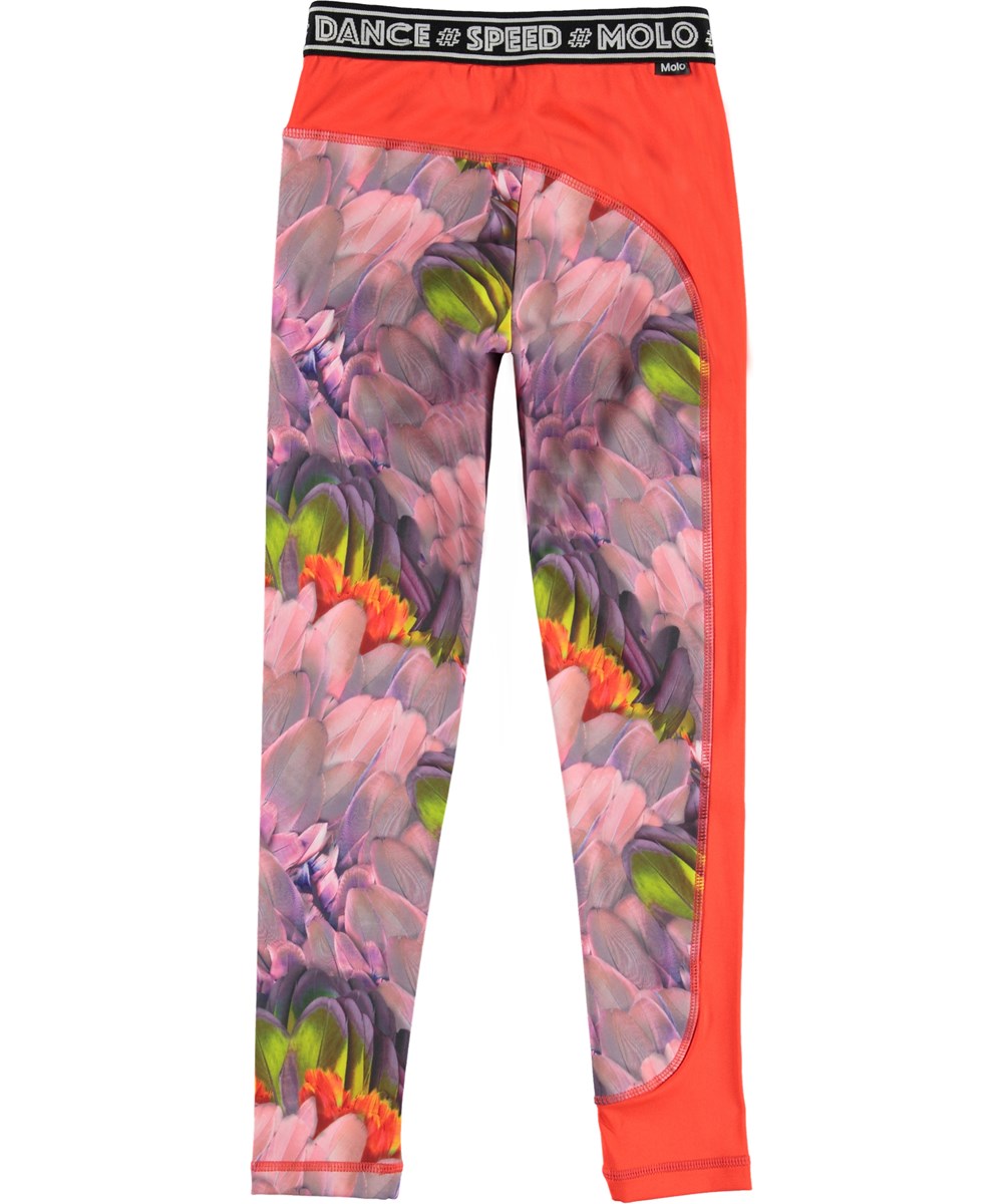 Olympia - Cacatua - Blomstrede sports leggings