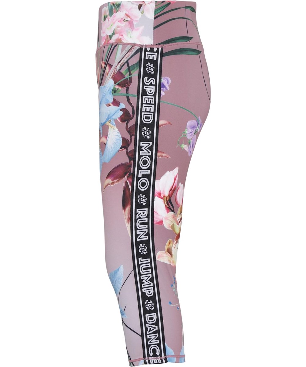 Orlaith - Motion Flowers - Korte blomster leggings