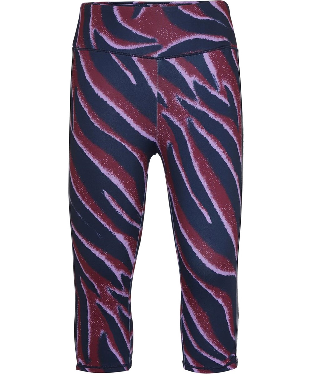 Orlaith - Zebra Stripes - Korte zebra leggings