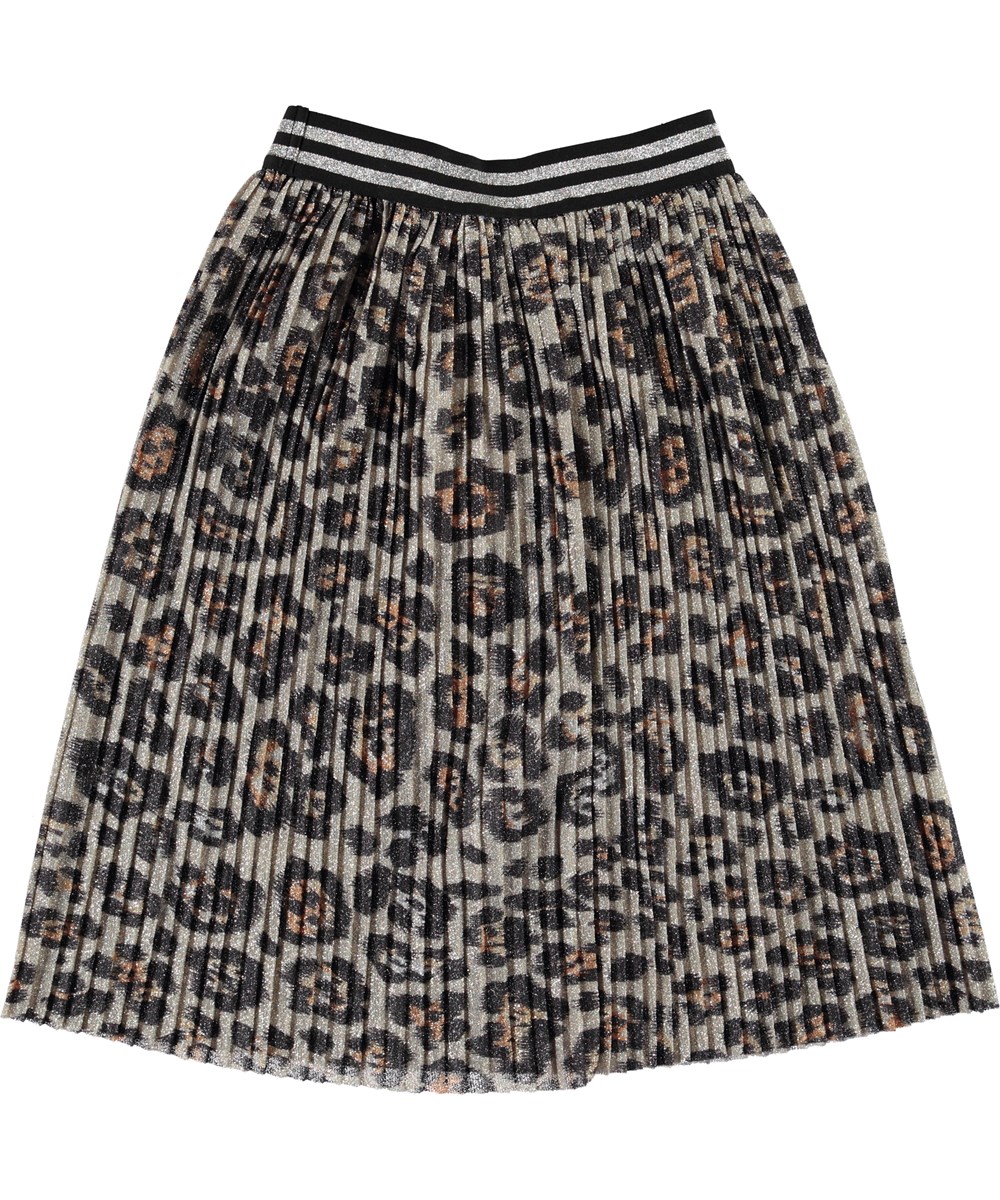 Bailini - Silver Leopard - Leopard glimmer nederdel