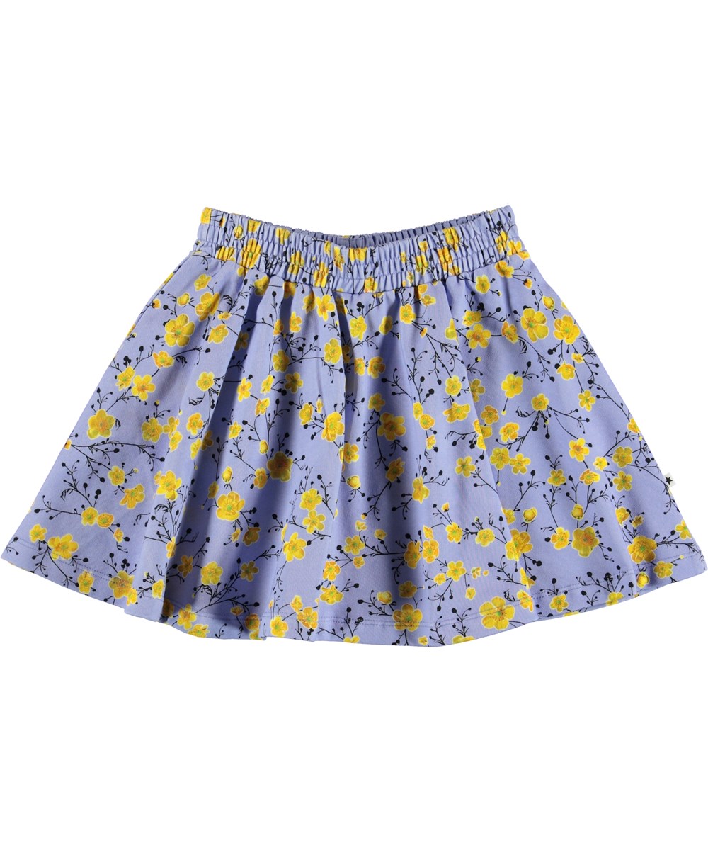 Barbera - Buttercups - Lilla nederdel med gule blomster