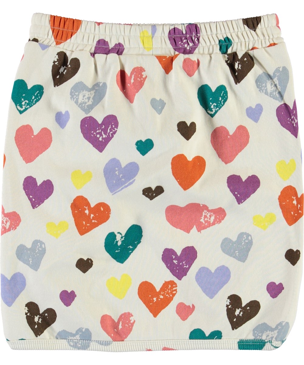 Bette - Love Forever Isoli - Nederdel med farvede hjerter