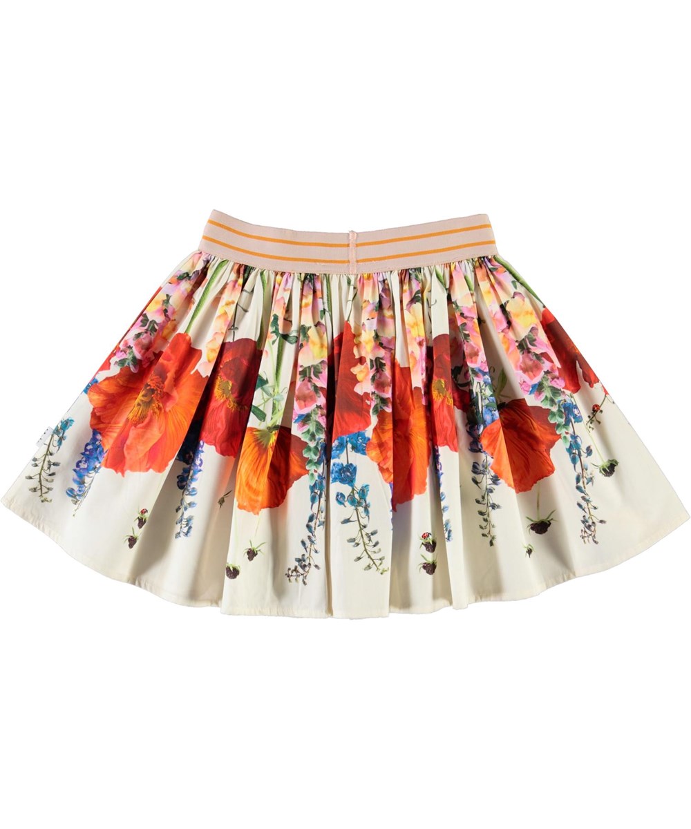 Brenda - Topsy Turvy - Økologisk nederdel med blomster