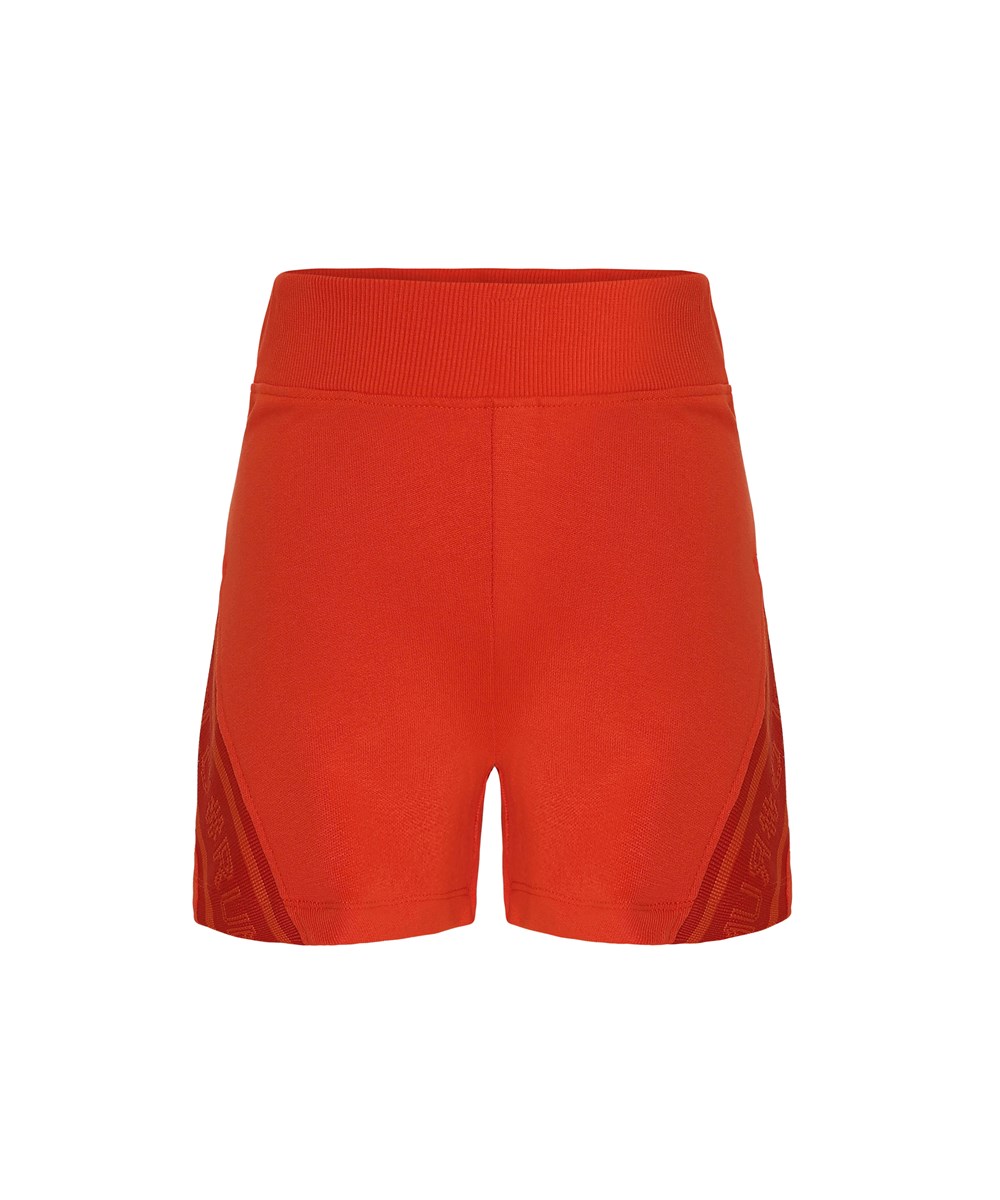 Oki - Coral Red - Røde sporty shorts
