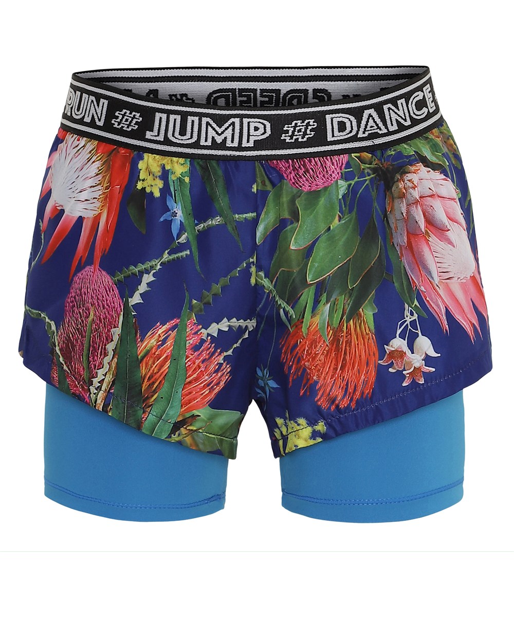 Omari - Wild Flowers - Blomstrede sports shorts