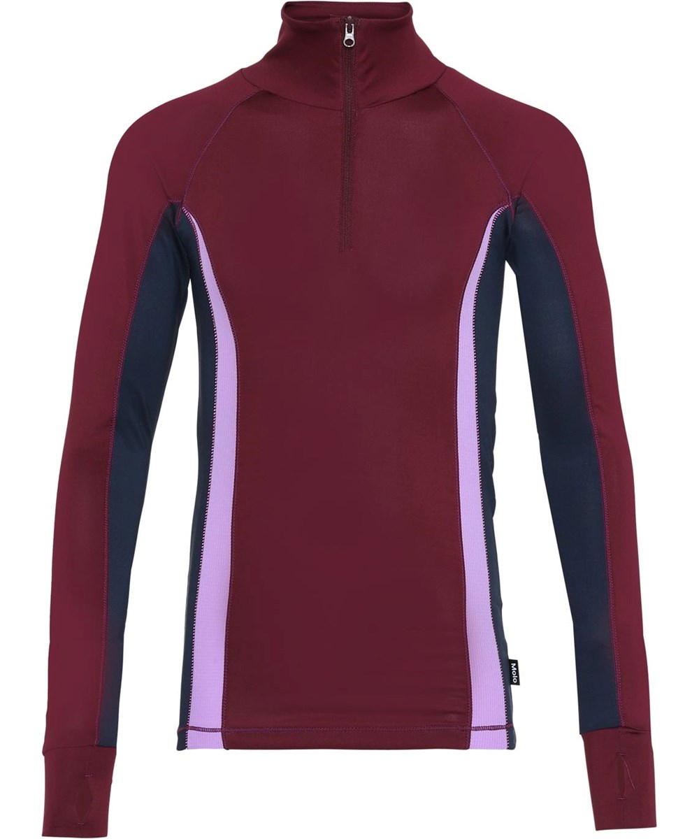 Oana - Colour Block - Color-blocking sports bluse