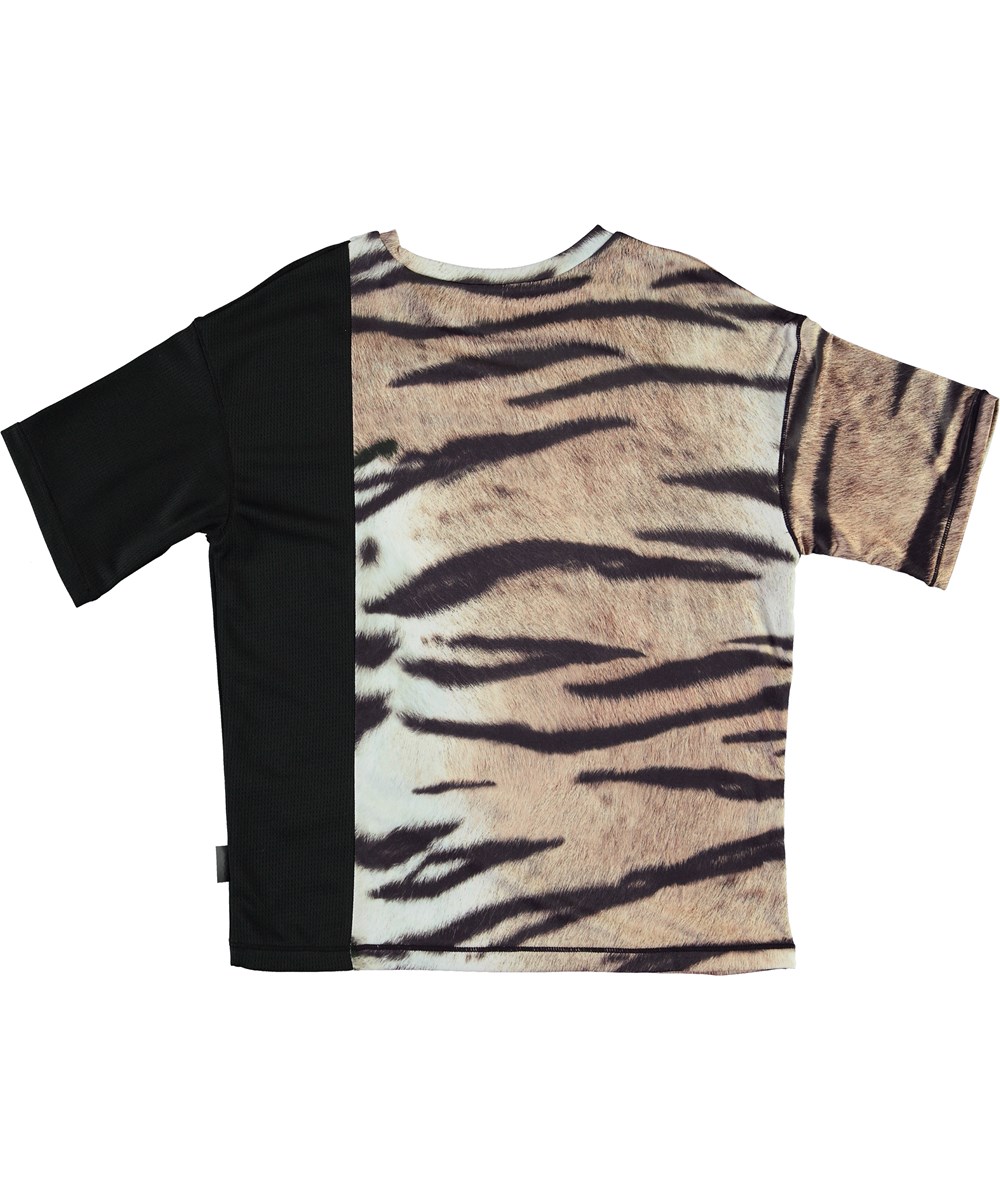 Odessa - Wild Tiger - Sports t-shirt i med tiger print