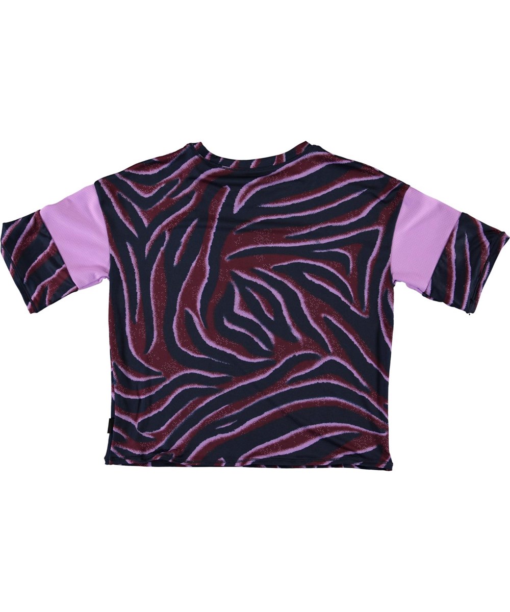 Odessa - Zebra Stripes - Zebra sports t-shirt