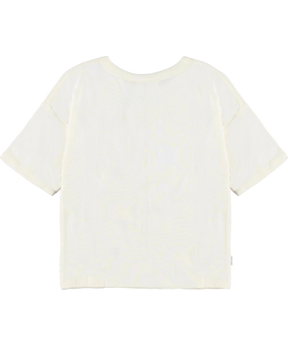 Rabecke - Pearled Ivory - Økologisk hvid t-shirt