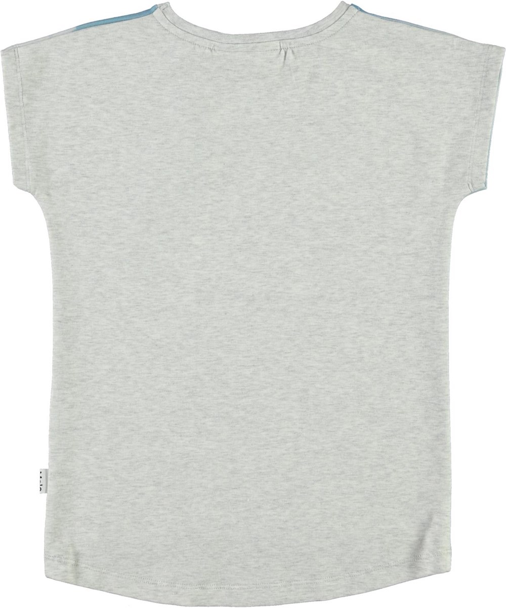 Ragnhilde - Cloud Rabbit - Økologisk t-shirt med sky print