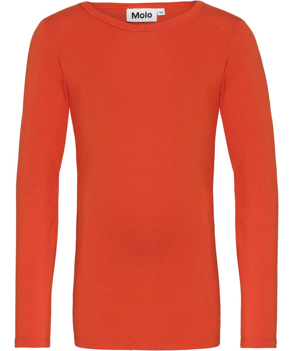 Ramona - Rising Sun - Orange jersey bluse