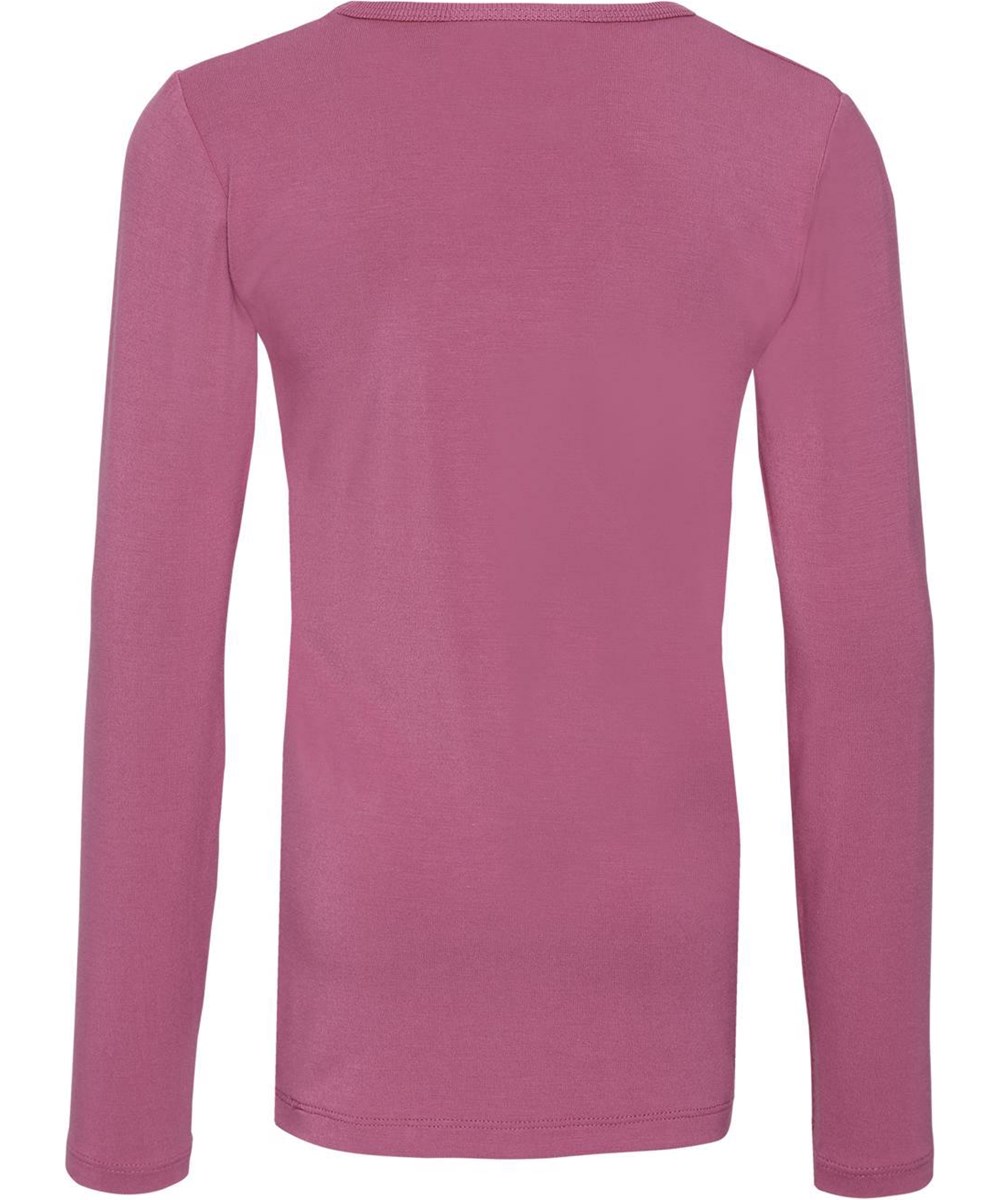 Ramona - Wildrose - Langærmet fuchsia bluse