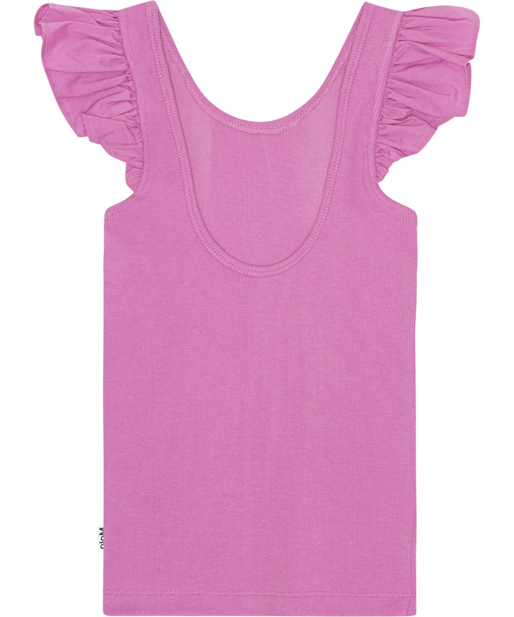 Ranja - Purple Pink - Pink tanktop i blødt økologisk bomuld