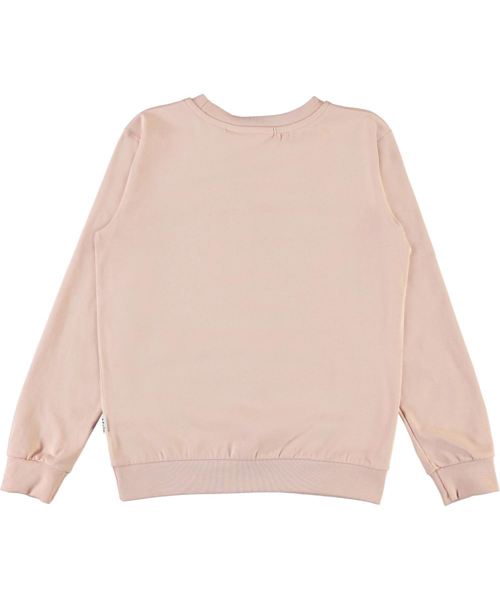 Regine - Silly Friends - Økologisk rosa bluse med dyre print