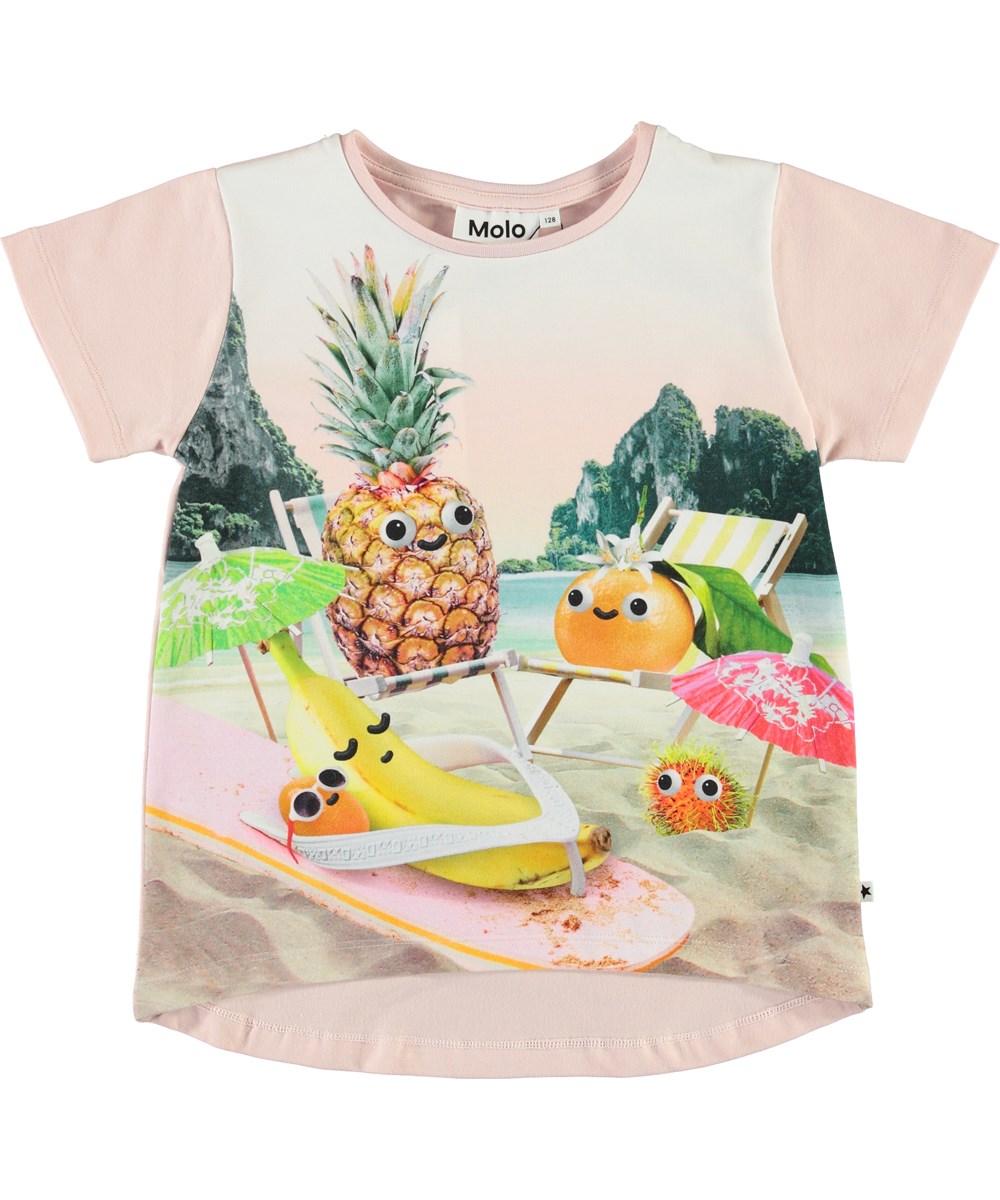 Risha - All Together - Økologisk t-shirt med frugter