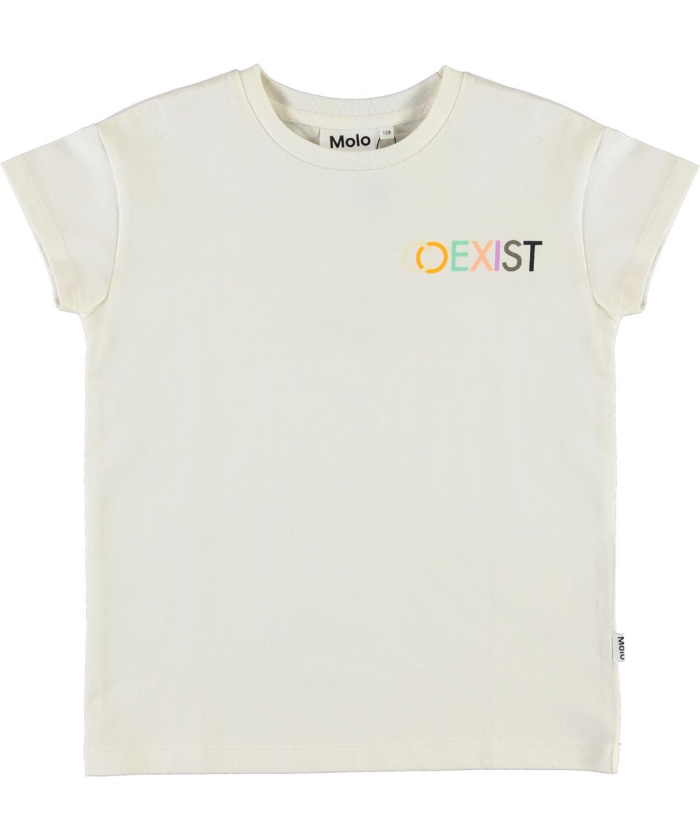 Robine - White Star - Økologisk hvid co-exist t-shirt
