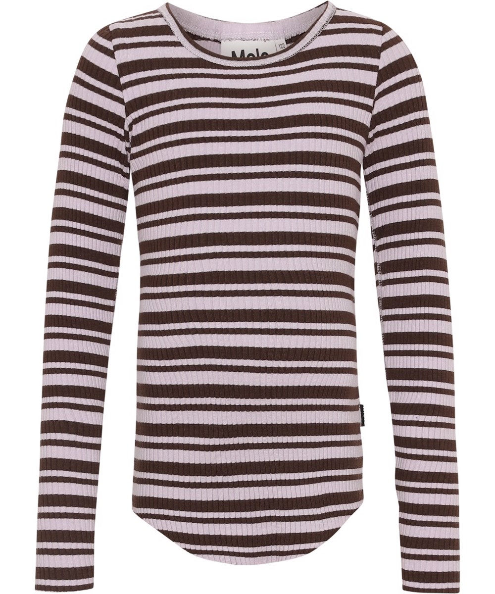 Rochelle 2-Pack - Frozen Space - 2-pack bluse med grå og stribet