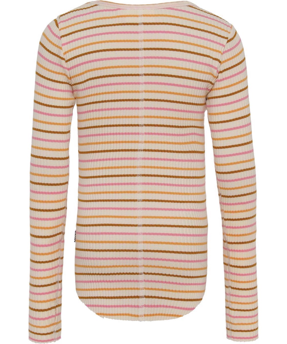 Rochelle - Vibrant Stripe - Økologisk stribet bluse