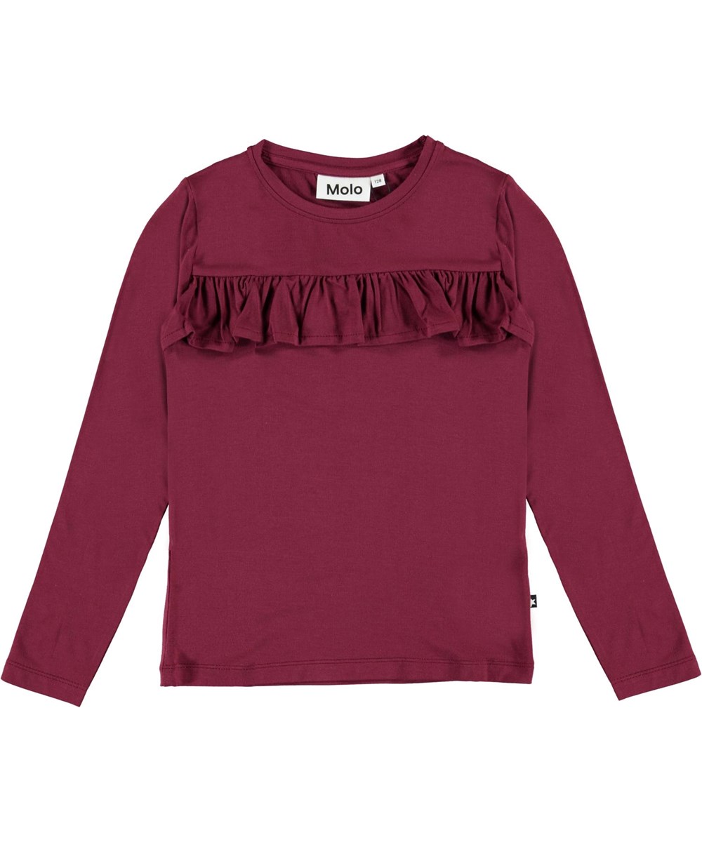 Rosita 2-Pack - Sumak - 2-pack blue med flæsekant