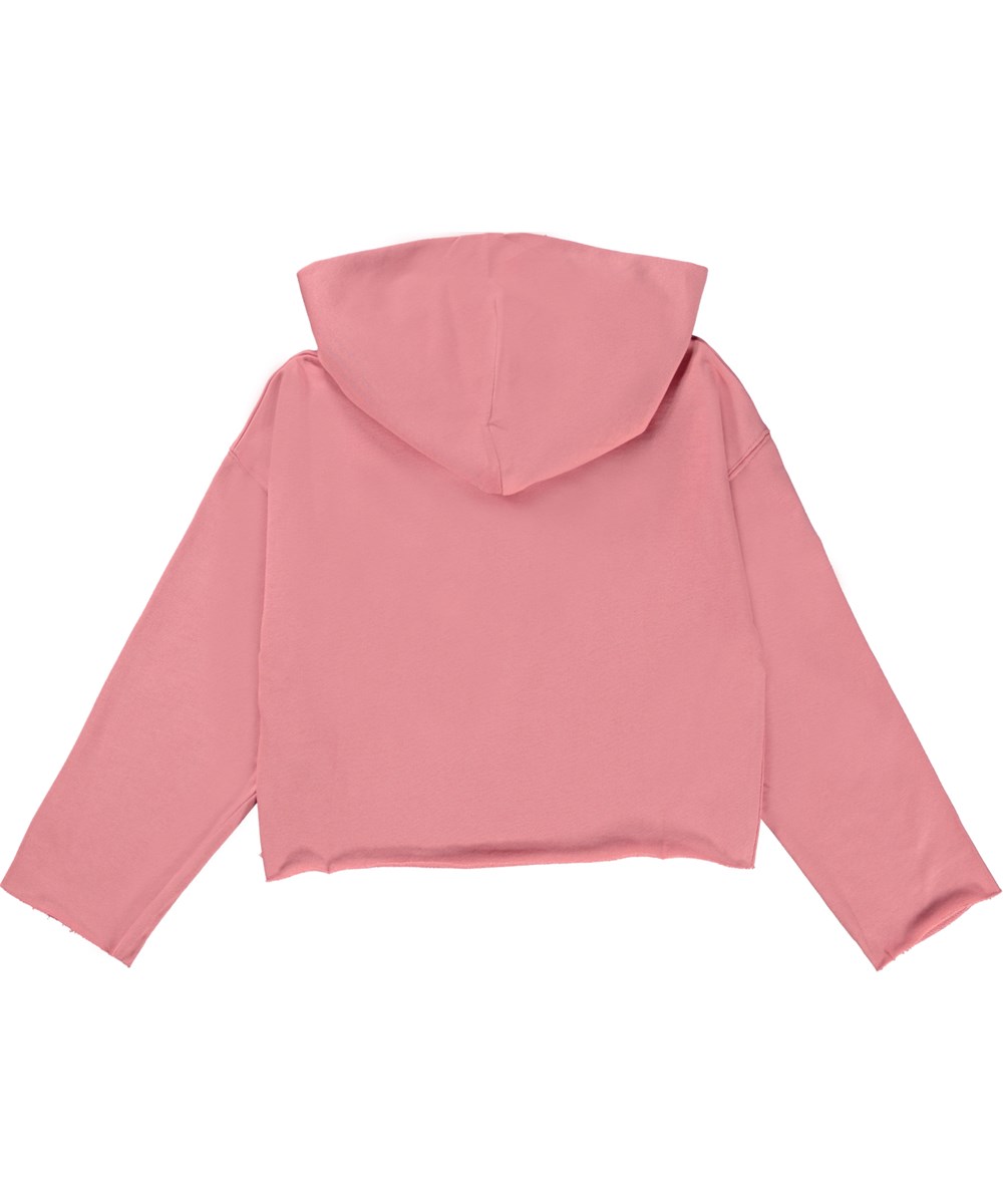 Maddy - Dusty Rose - Lyserød sweatshirt med en kort pasform