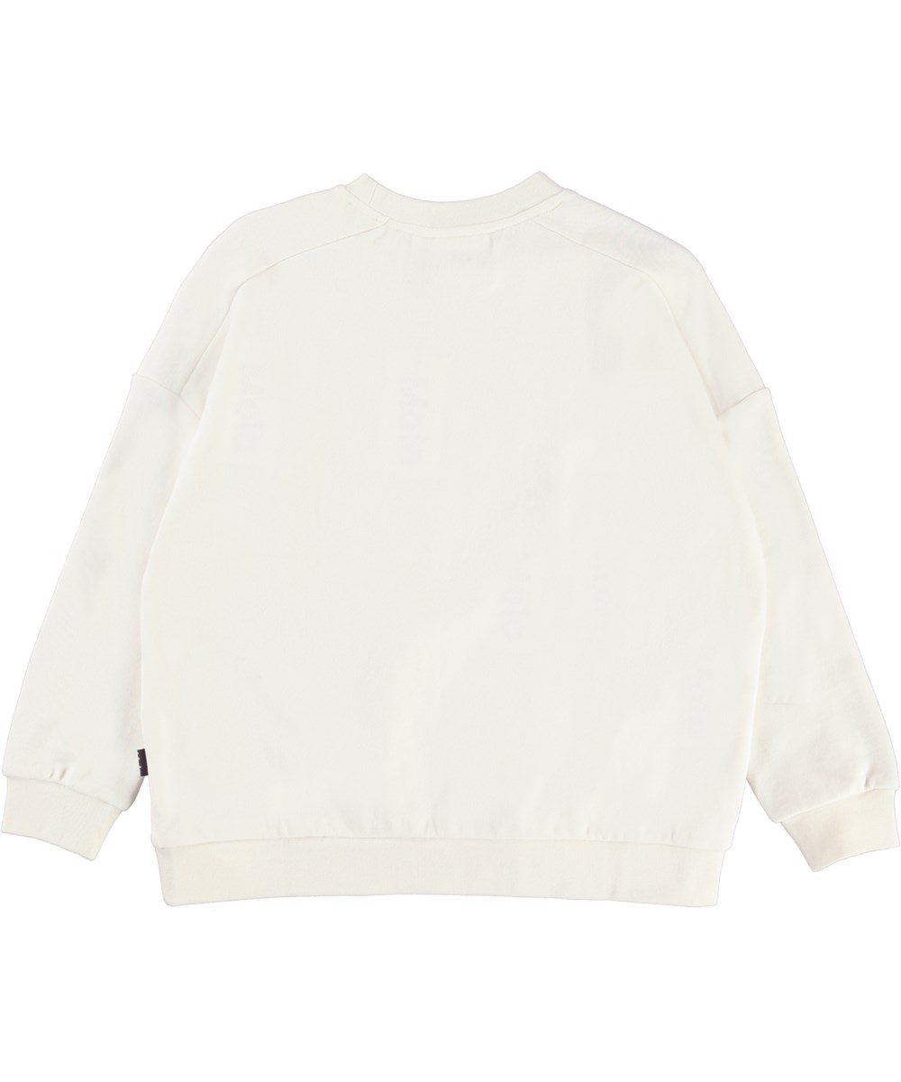 Mandy - Art Club Mess - Hvid art club sweatshirt med pensler