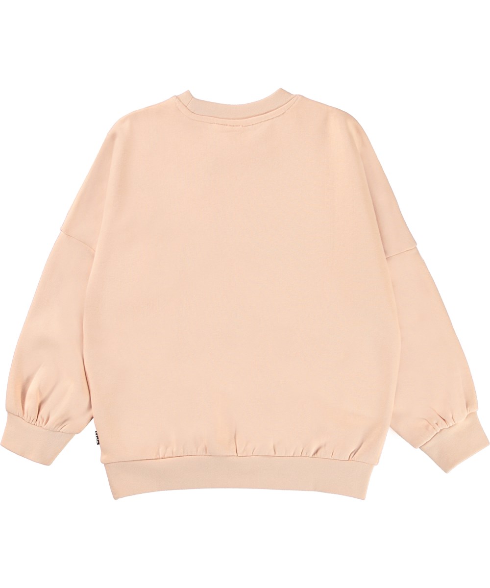 Marika - Glaede - Økologisk rosa glæde sweatshirt
