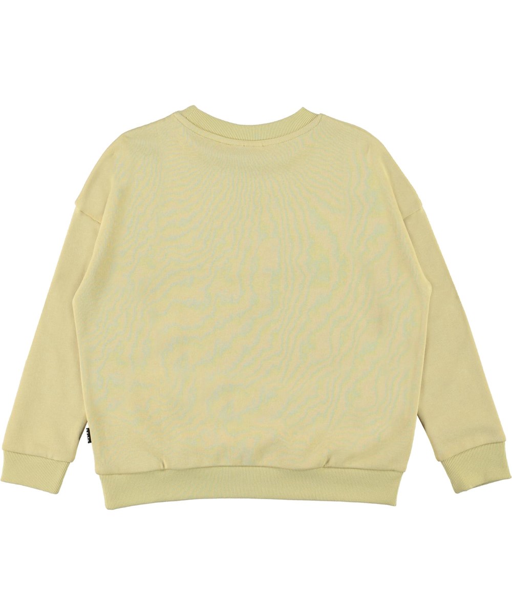 Maxi - Raffia - Lysegul sweatshirt med co-exist