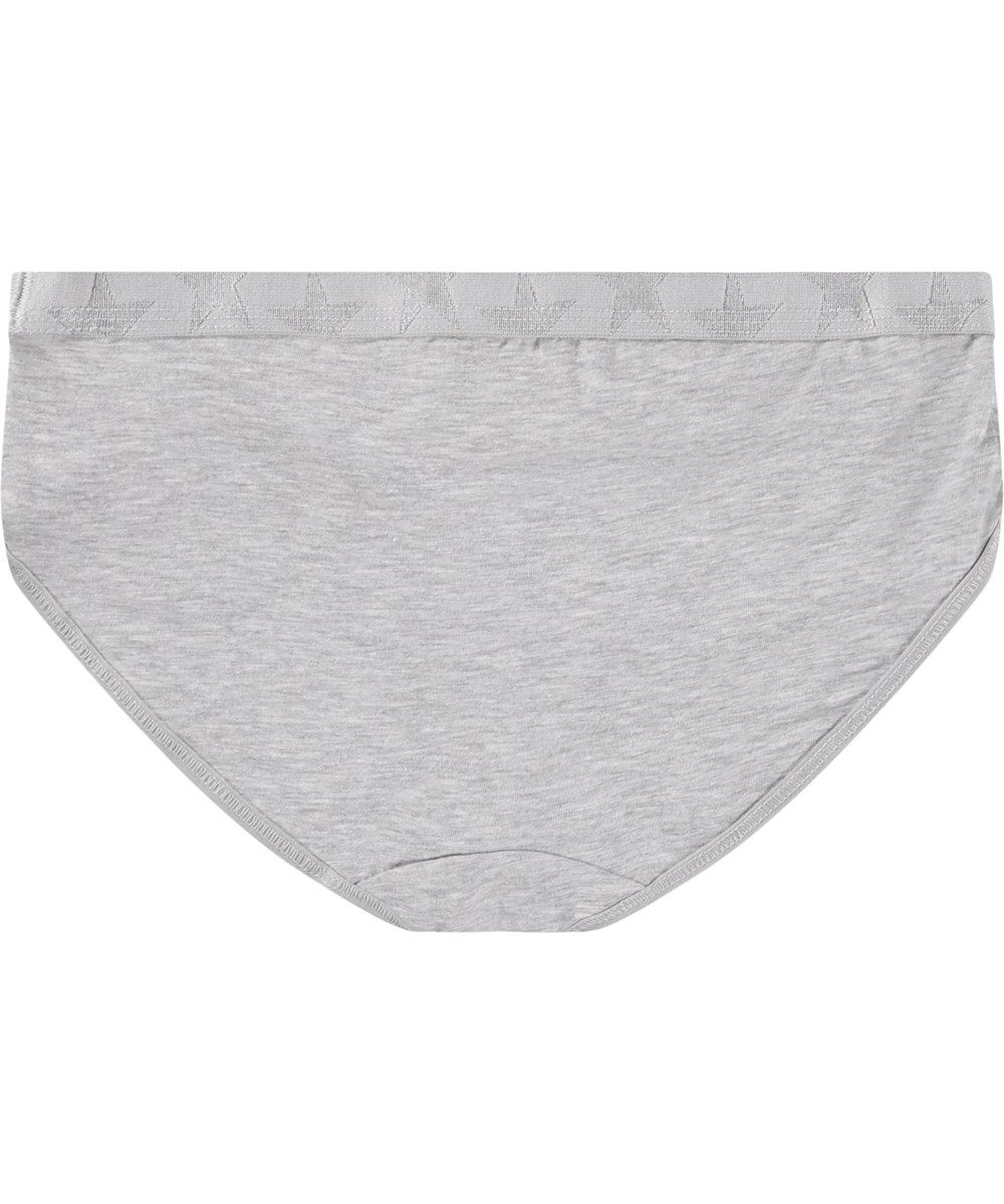 Jana 2-Pack - Cameo Grey Mel_ - Økologisk 2-pack underbukser