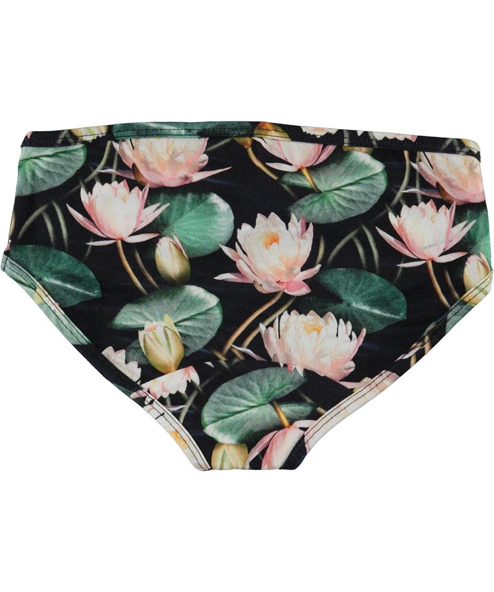 Jane - Water Lilies - Økologiske underbukser med åkande print